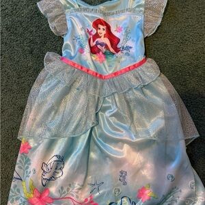 Disney Ariel Kids Costume Dress - Blue and Pink
